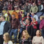 Rafael van der Vaart, spectator de lux la Rapid – Buducnost 39 – 29! Imagini de senzație cu fostul jucător al lui Real Madrid, în sala Polivalentă