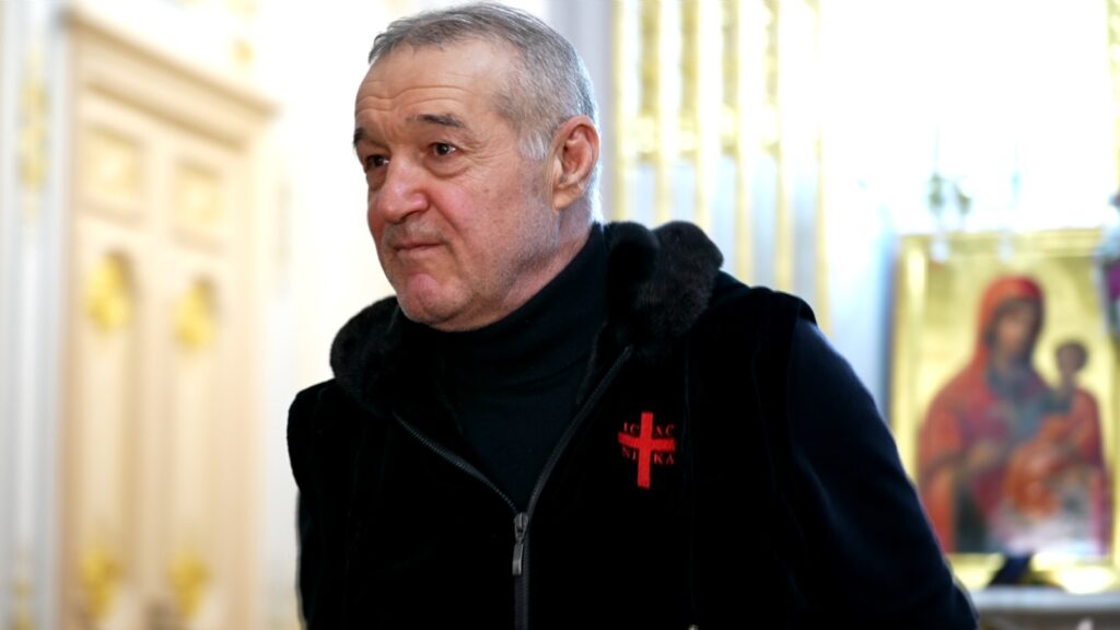Gigi Becali, conferință