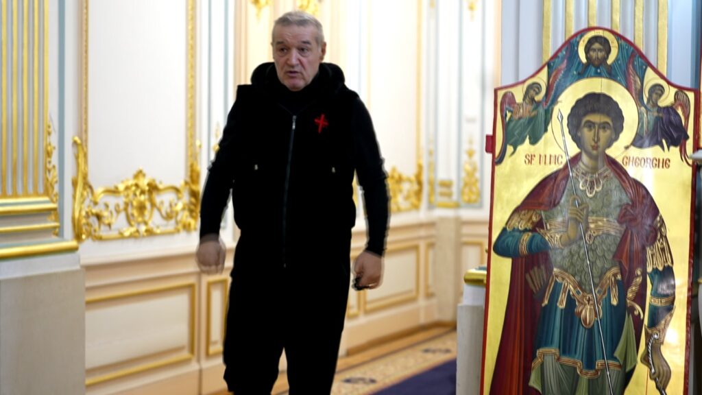 Gigi Becali, conferință