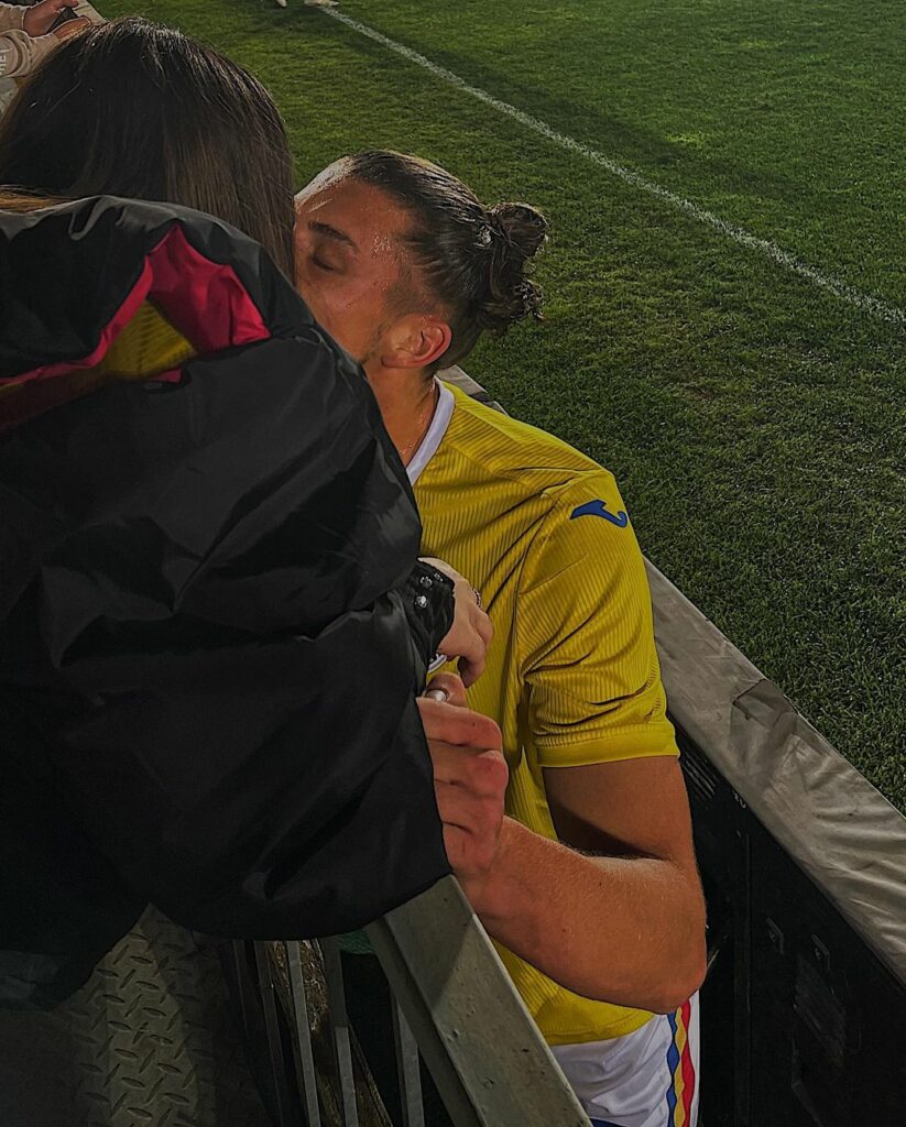 Radu Drăguşin, alături de iubita lui/ Instagram Ioana Stan