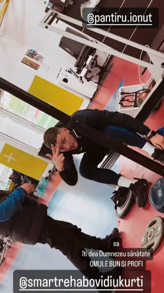 Dorian Popa se recuperează alături de jucătorii FCSB-ului! Imagini inedite de la baza din Berceni: „Forța Steaua, ca întotdeauna!”