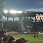 Fanii de la FCSB, izolaţi de rapidişti