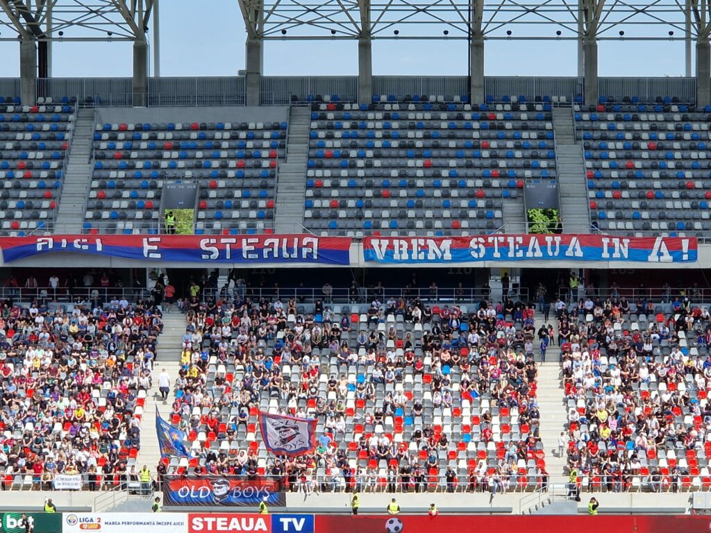 Stadionul Ghencea, aproape gol la Steaua – Oțelul, pe 7 mai, la 37 de ani de la câștigarea Cupei Campionilor!