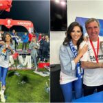 "Ivana Knoll de România" a luat parte la sărbătoarea titlului câştigat de Gică Hagi