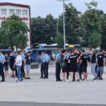 Jandarmeria a luat măsuri după incidentele de la România U21 – Ucraina U21. Ultrașii evacuați au fost amendați