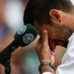 Momentul în care Novak Djokovic s-a prăbuşit emoţional, după finala pierdută la Wimbledon. „Nole” nu a mai rezistat!