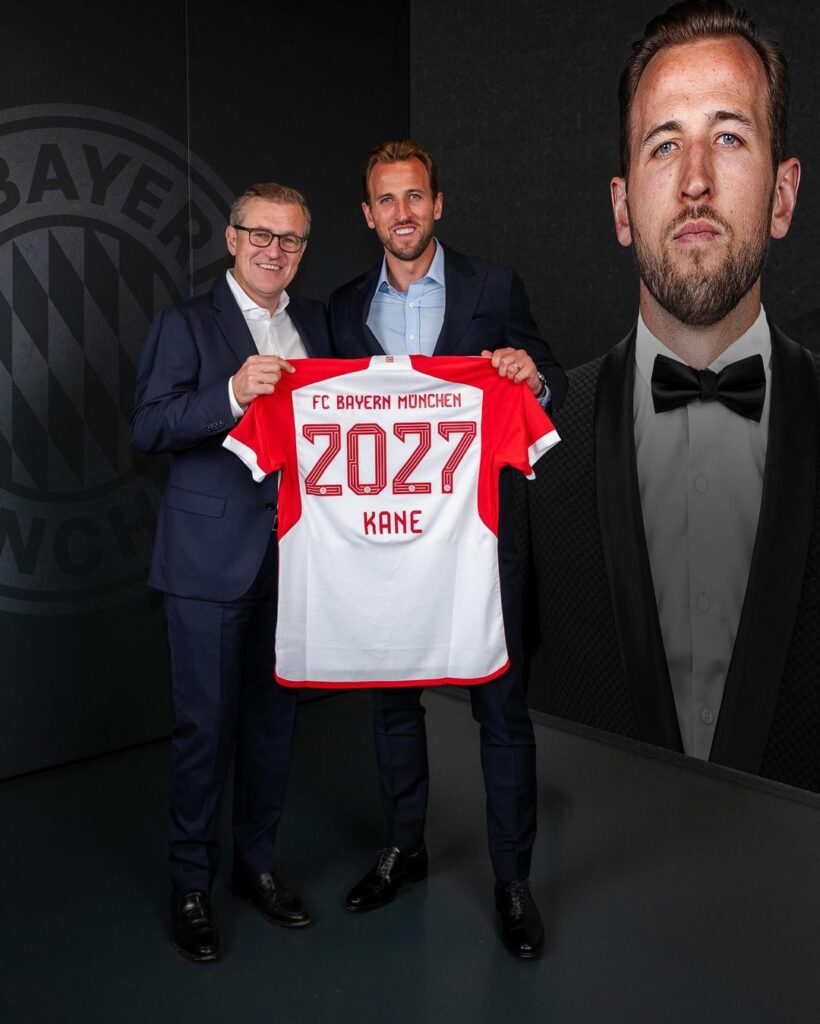 Harry Kane, prezentat oficial la Bayern Munchen! Ar putea debuta chiar în această seară, în Supercupa Germaniei!