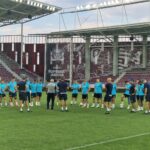 Antrenament Dinamo Kiev în Giuleşti