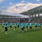 Antrenament Dinamo Kiev în Giuleşti