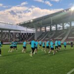 Antrenament Dinamo Kiev în Giuleşti