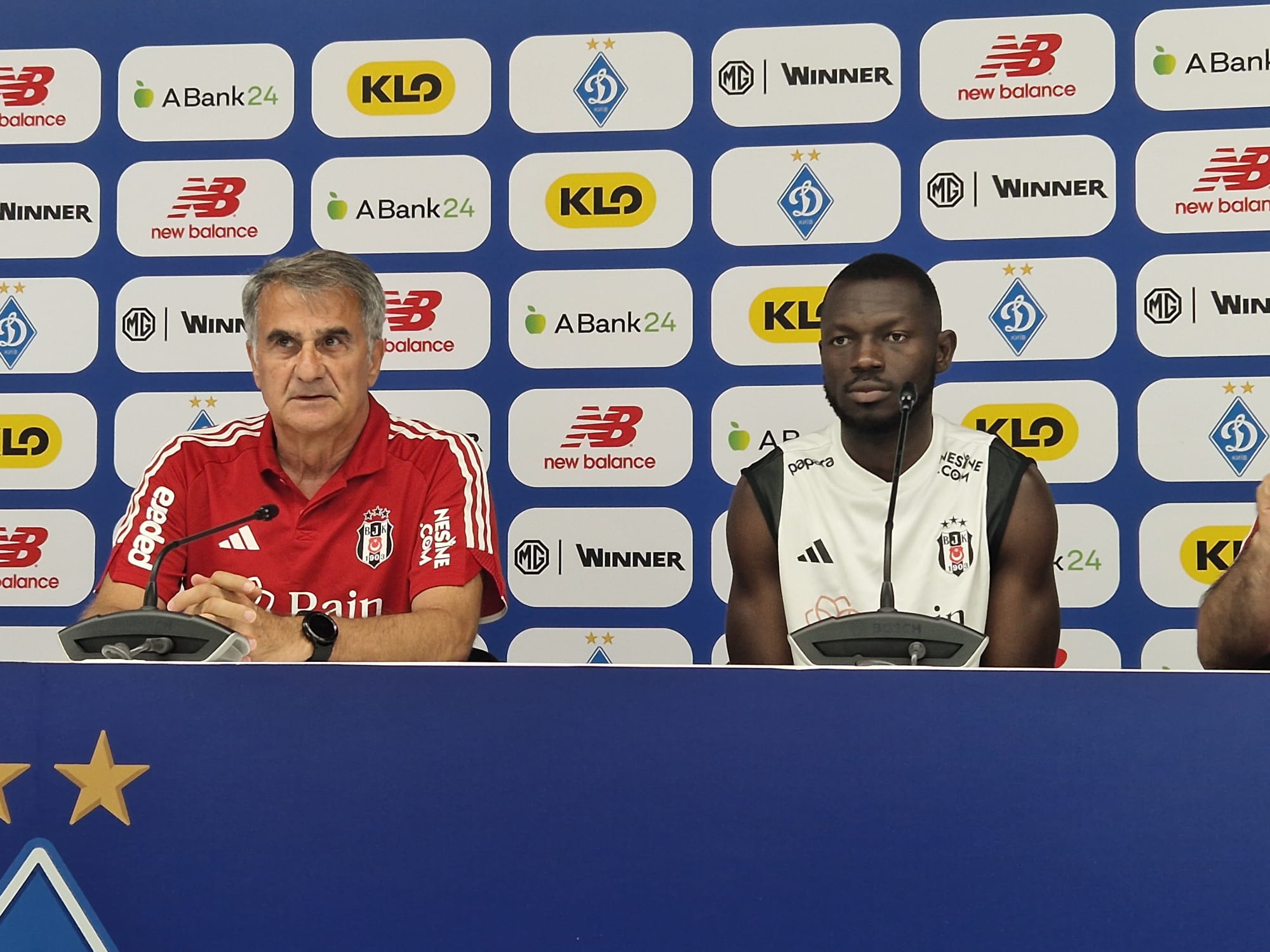 Senol Gunes, conferinţă de presă Dinamo Kiev - Besiktas