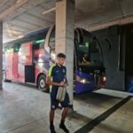 Jucători FCSB la stadionul Steaua
