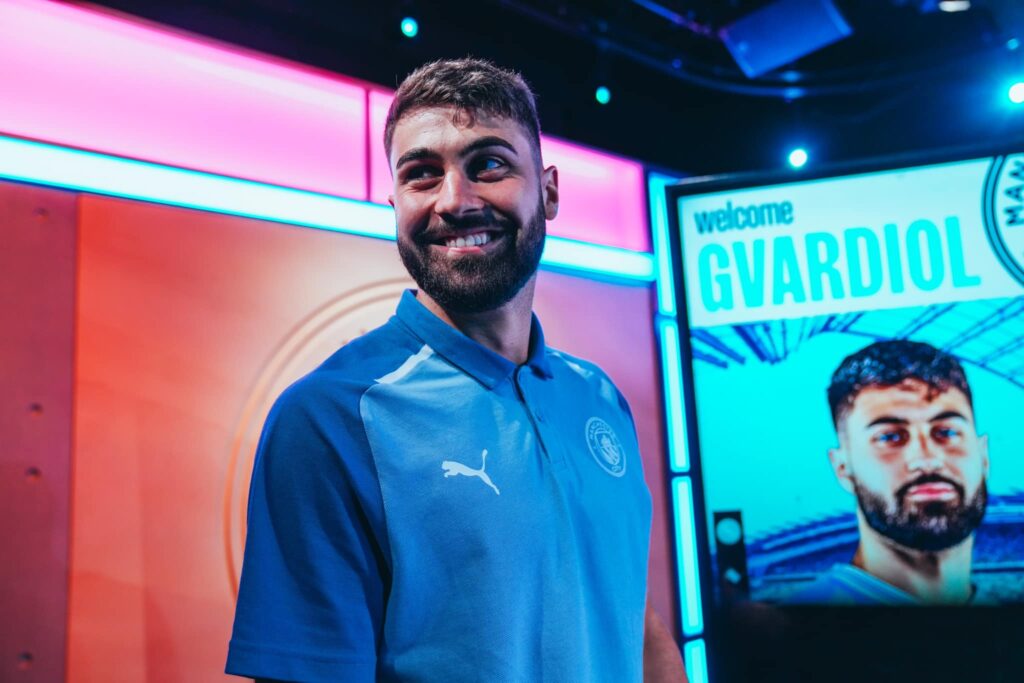 Manchester City l-a prezentat pe Josko Gvardiol! Croatul de 21 de ani a devenit cel mai scump fundaş din istorie!
