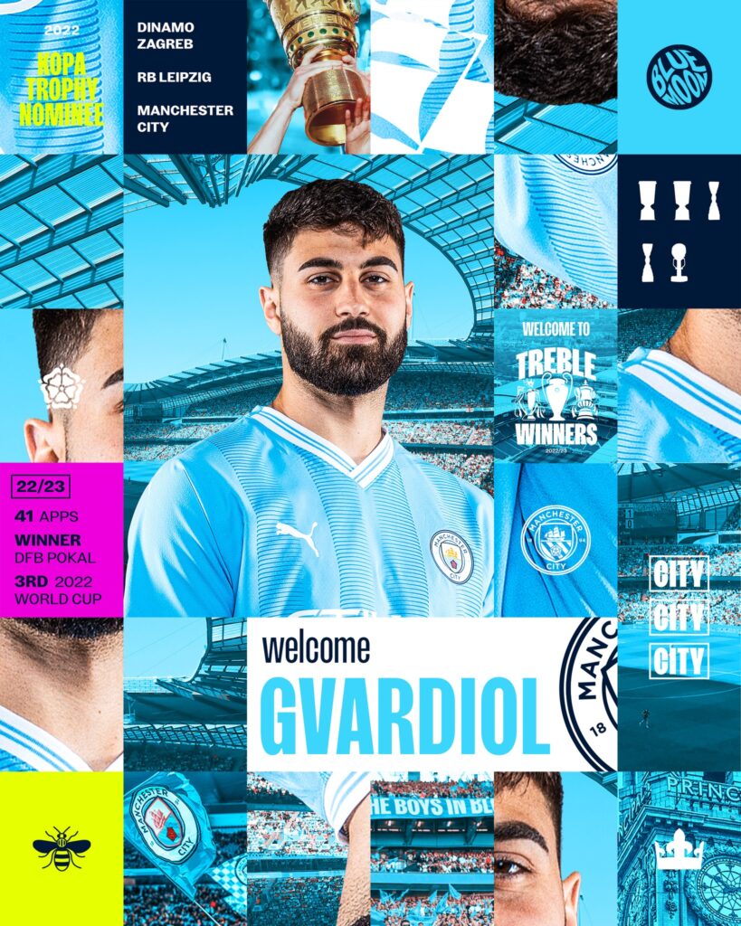 Manchester City l-a prezentat pe Josko Gvardiol! Croatul de 21 de ani a devenit cel mai scump fundaş din istorie!