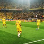 Atmosferă fabuloasă la România – Israel! Momente emoţionante în timpul intonării imnului