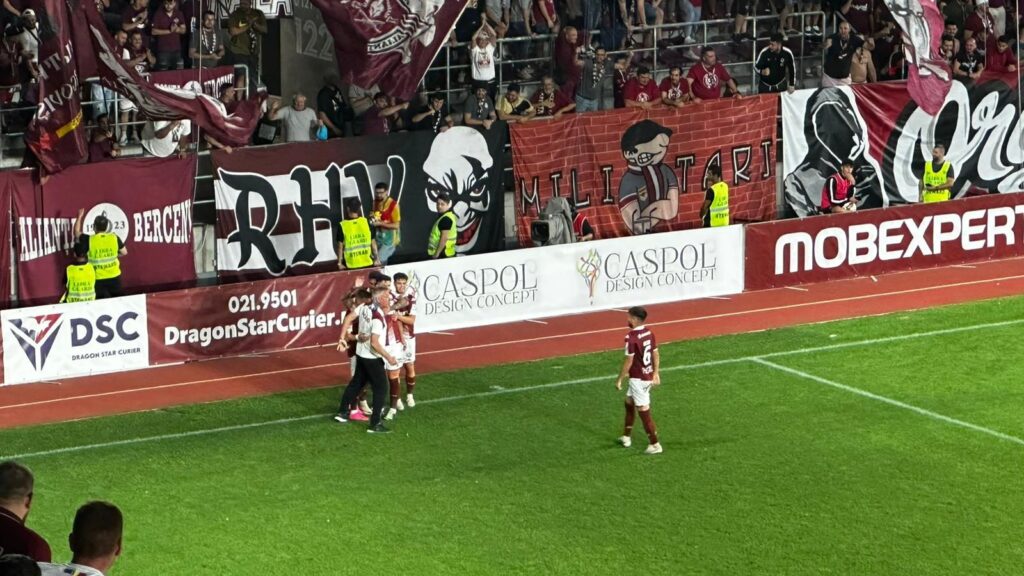 Rapid – CFR Cluj 3-1. „Dubla” lui Rrahmani şi reuşita lui Petrila au adus cele trei puncte în Giuleşti