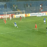 Partida dintre Farul și UTA a fost afectată de o ploaie torențială / Captură Digi Sport