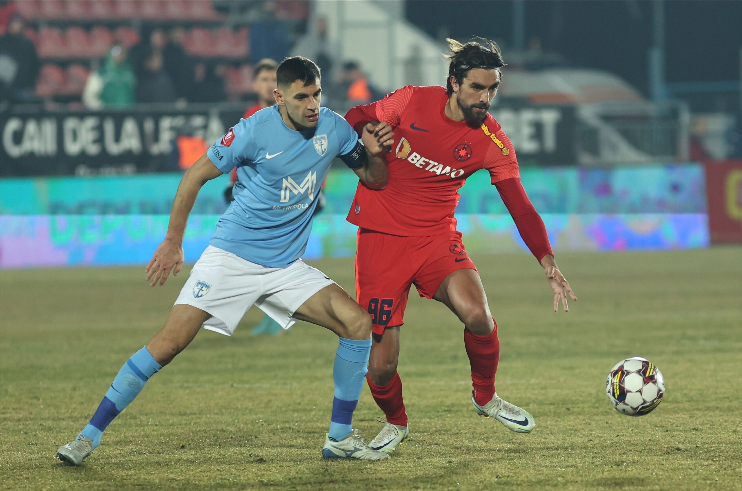 Andrea Compagno, ocazii uriaşe în FCSB - Voluntari