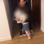 Victor Cornea şi fetiţele Andreei Bălan / captura Tik-Tok