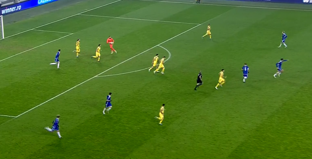 Golul lui Vladislav Blănuță / Captură Digisport