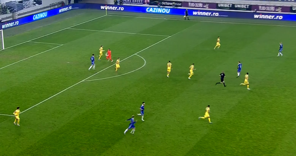 Golul lui Vladislav Blănuță / Captură Digisport