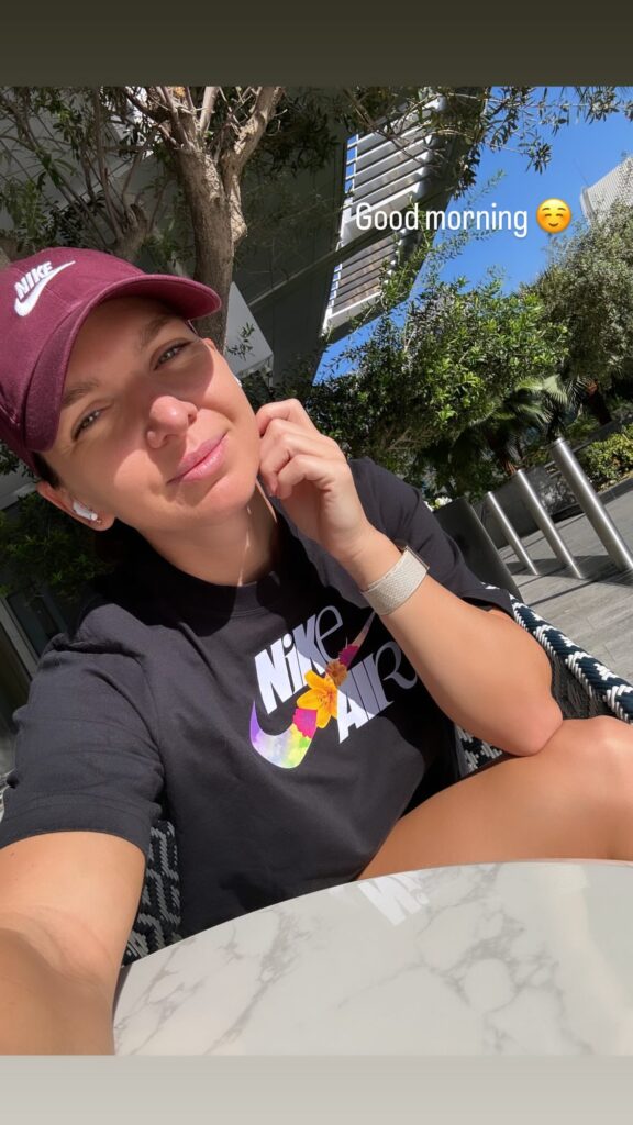 Simona Halep, în Dubai / Instagram Simona Halep