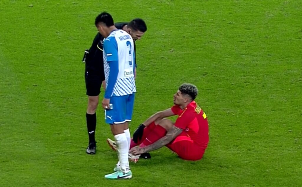 Florinel Coman le dă emoţii fanilor lui FCSB, după ce a fost schimbat în victoria cu Universitatea Craiova: „Nu mai pot”