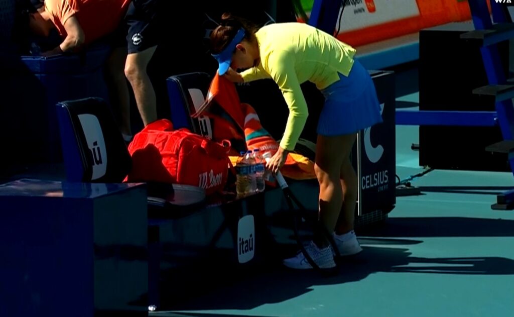 Reacția Simonei Halep, în momentul în care a intrat pe teren după 568 de zile! Zâmbet uriaș al fostului lider WTA la Miami