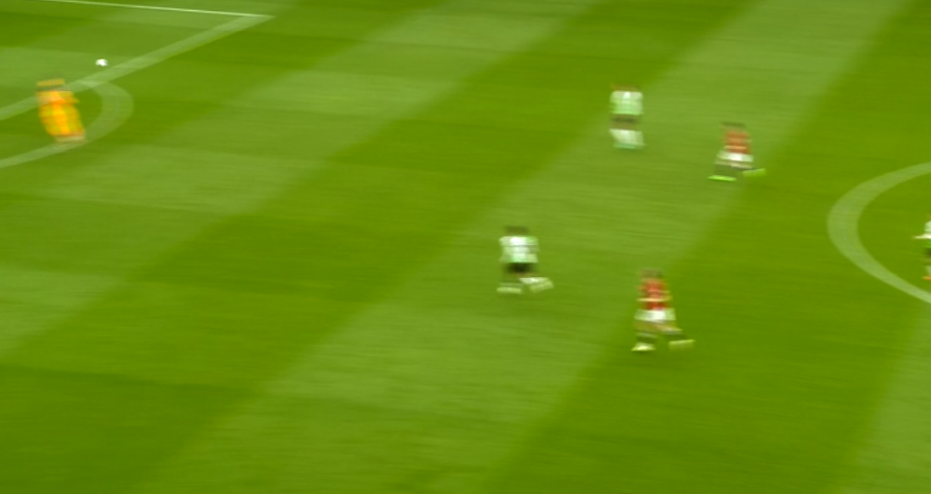 Bruno Fernandes, gol fabulos în Manchester United – Liverpool! A profitat de greșeala uriașă făcută de fundașul Quansah