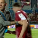 Bogdan Lobonţ şi Krasniqi / captura orangesport.ro