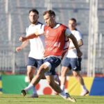 Ultimul antrenament înaintea plecării la Frankfurt / Facebook Echipa naţională de fotbal a României