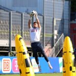 Ultimul antrenament înaintea plecării la Frankfurt / Facebook Echipa naţională de fotbal a României