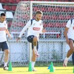 Ultimul antrenament înaintea plecării la Frankfurt / Facebook Echipa naţională de fotbal a României