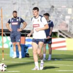 Ultimul antrenament înaintea plecării la Frankfurt / Facebook Echipa naţională de fotbal a României