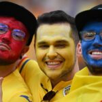 Atmosferă de senzație la Slovacia – România! Fanii naționalei au făcut spectacol încă de la intonarea imnului!