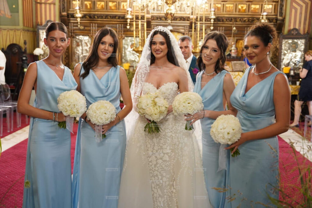 Nunta lui Ianis Hagi, în imagini! Cele mai frumoase momente de la cununia religioasă