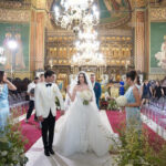 Nunta lui Ianis Hagi, în imagini! Cele mai frumoase momente de la cununia religioasă