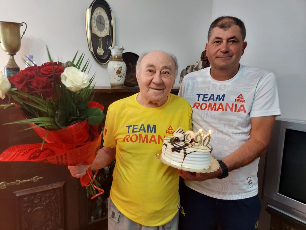 Cel mai în vârstă campion olimpic al României, Leon Rotman, a împlinit 90 de ani! Mesajul Comitetului Olimpic şi Sportiv Român