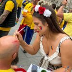 „Hagi, mai mare decât Cruyff!” Mesaje fabuloase afişate de fanii României la meciul cu Olanda, din optimile EURO 2024