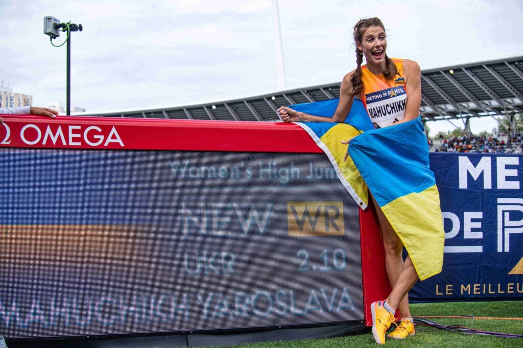 Atleta ucraineană Yaroslava Mahuchikh a doborât un record mondial vechi de 37 de ani!