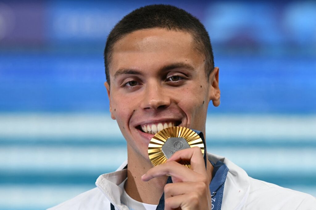 David Popovici, discurs uriaş cu medalia olimpică de aur la gât