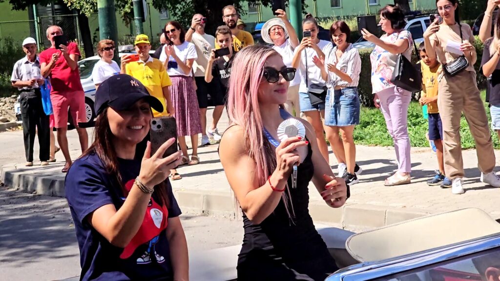 Mihaela Cambei, primire fabuloasă în Oneşti