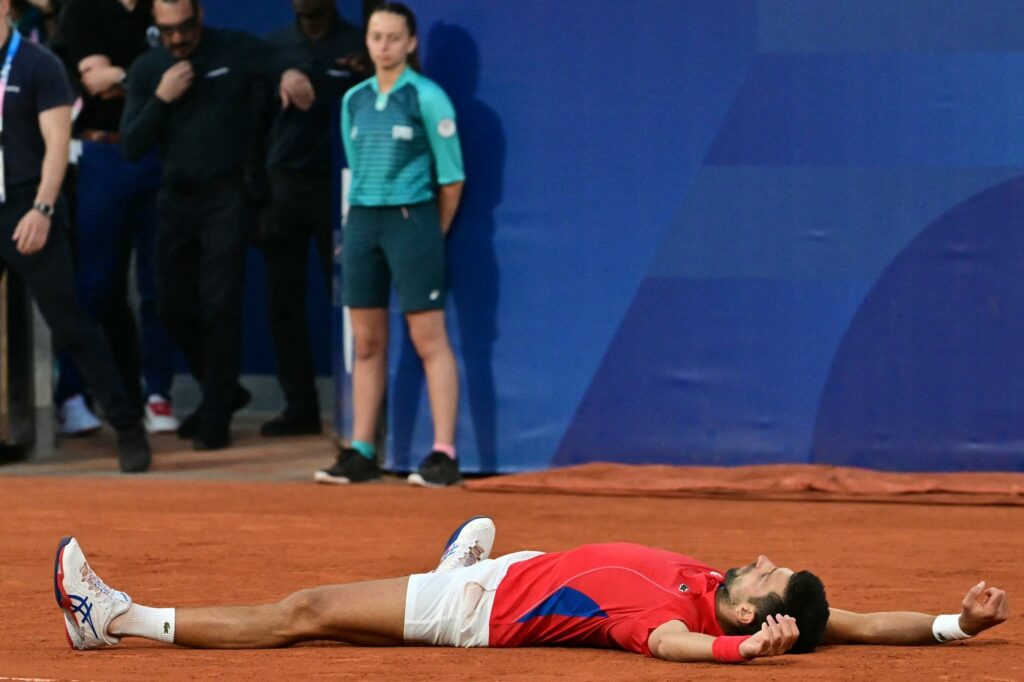 Novak Djokovic, în lacrimi după ce s-a calificat în finală la Jocurile Olimpice! Meci de vis, cu Alcaraz, pentru aurul olimpic!