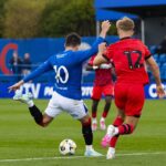Ianis Hagi, „dublă” şi pasă de gol pentru Rangers B! Fiul lui Gică Hagi a adus victoria echipei sale