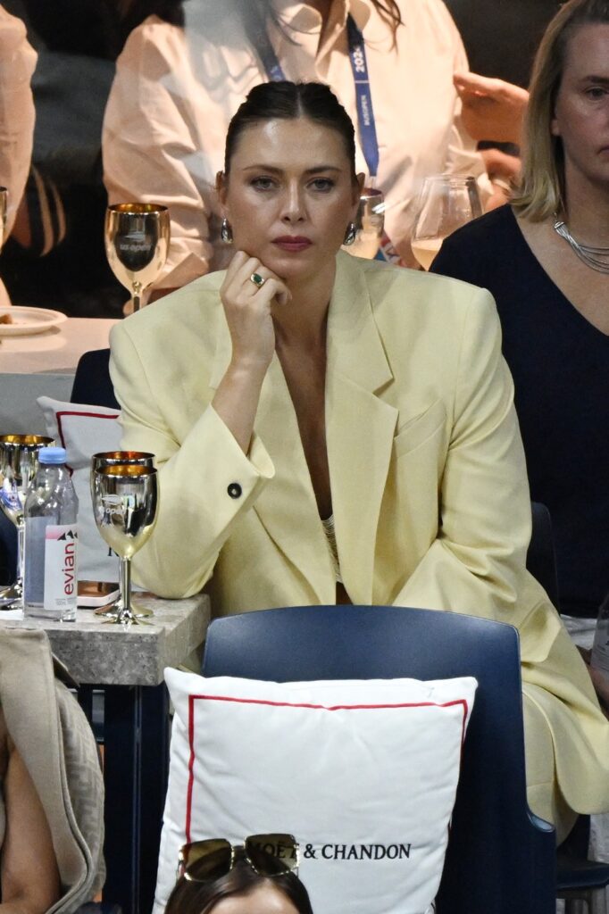 Maria Sharapova a avut o apariţie tulburătoare la US Open 2024. Rusoaica, pe locul şase într-un clasament condus de Ion Ţiriac