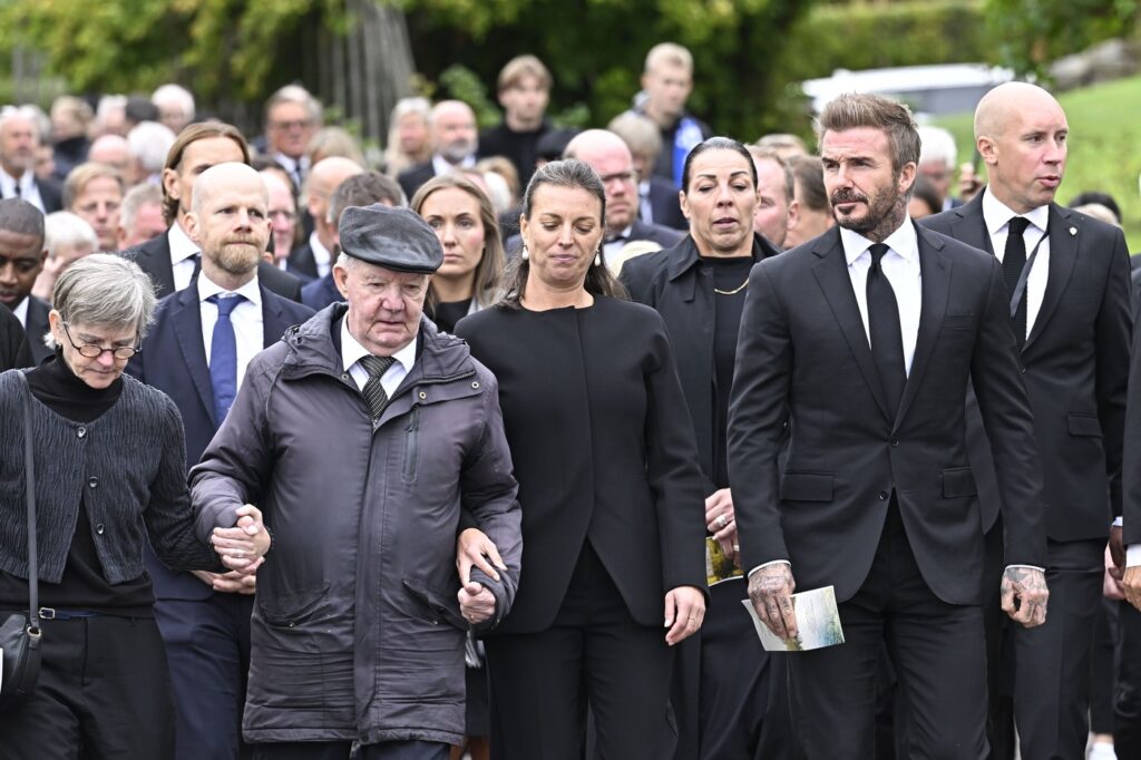 David Beckham, prezent la înmormântarea lui Sven-Goran Eriksson! Fostul mare antrenor, condus pe ultimul drum de 600 de oameni