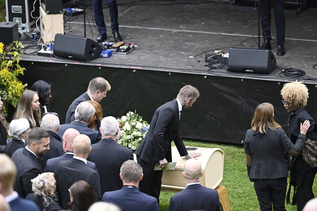 David Beckham, prezent la înmormântarea lui Sven-Goran Eriksson! Fostul mare antrenor, condus pe ultimul drum de 600 de oameni