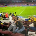 Ce a postat soţia lui Ianis Hagi pe internet, în timpul partidei Rangers-FCSB 4-0. Elena Tănase a șters imediat gafa