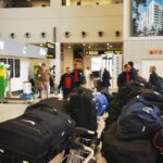 FCSB a plecat în Scoţia cu două ore întârziere, după ce avionul s-a defectat! Imagini cu Pintilii şi Charalambous