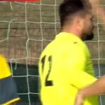 Victor Rîmniceanu, în meciul cu Petrolul / captura digisport.ro